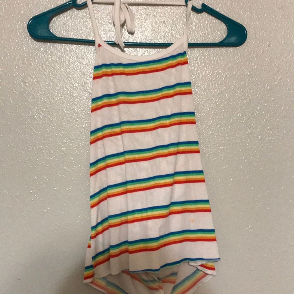 Tie back shirt